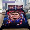 Julian Alvarez Atletico Madrid Stampa Poster Stadio Set Copripiumino Stella del Calcio Set Biancheria da Letto Senza Imbottitura Decorazione Camera da Letto