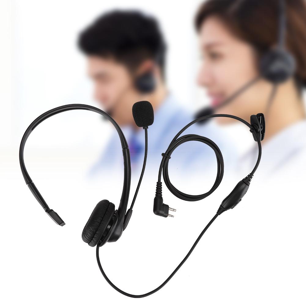 Per Motorola MAG ONE A8 CP1660 GP-88 HYT Auricolare Monolaterale per Walkie Talkie da 150 Ohm