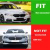 Mriežka na obličky Predný nárazník Závodná mriežka vhodná pre BMW radu 5 G30 G38 525I 530I 540I 550I 2017- Performance Style