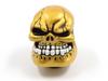 Talking Funky Shift Knob Skull Gold