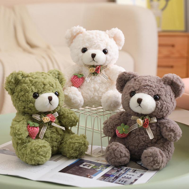 Teddy Large Huggable Bear Stuffed Toy With Adorable Bow Ideal For Children Gift