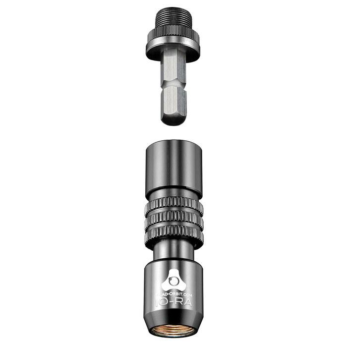 TRIAD-ORBIT IO-RA 5/8 inch IO Quick-Change Coupler - Black