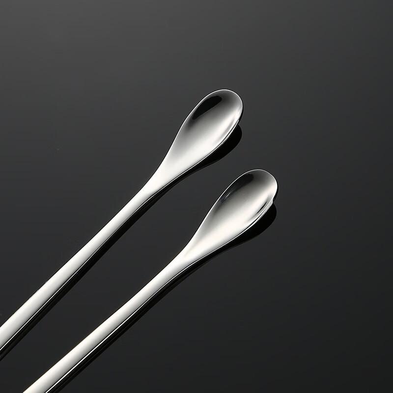 Extended Handle Stainless Steel Stirring Spoon