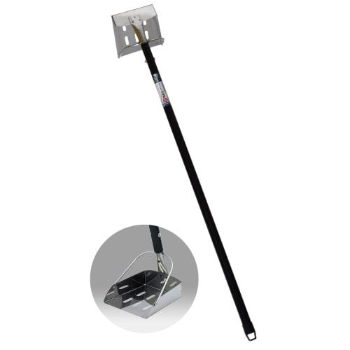 Takagi Stainless Steel Cleaning Tool, Large, 155 X 1030 X 192 Mm, for Cleaning Gutters and Other Surfaces, with Drainage Holes for Easy Cleaning Even