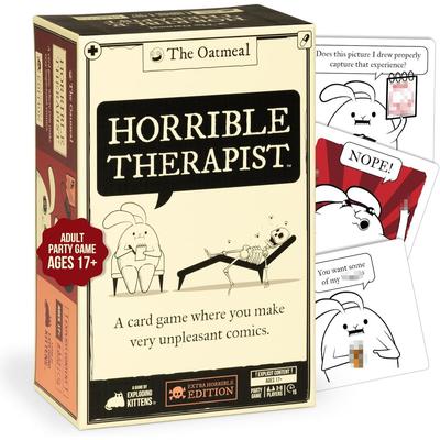 Schrecklicher Therapeut Kartenspiel für 3-8 Spieler Familienparty Spielen