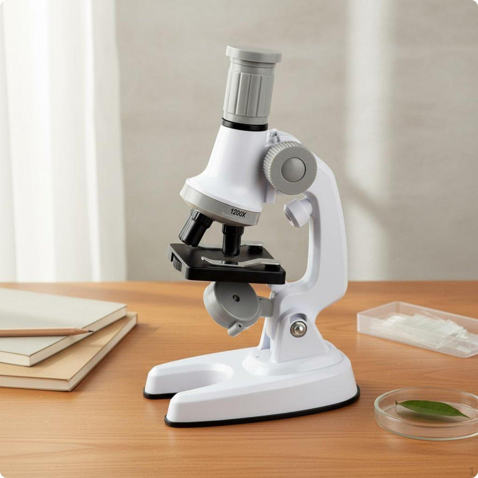 Children s Observation Tool Set Crystal Clear Optical Toy 1200x Magnification for