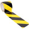 Huxin Black Yellow PVC Safety Warning Tape
