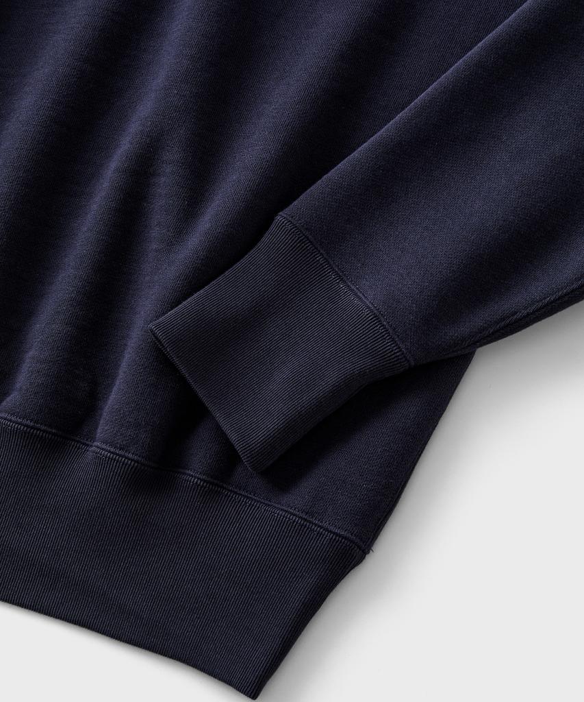 BRONSON Navy Yard Instructor Reverse Weave Sweatshirt Navy