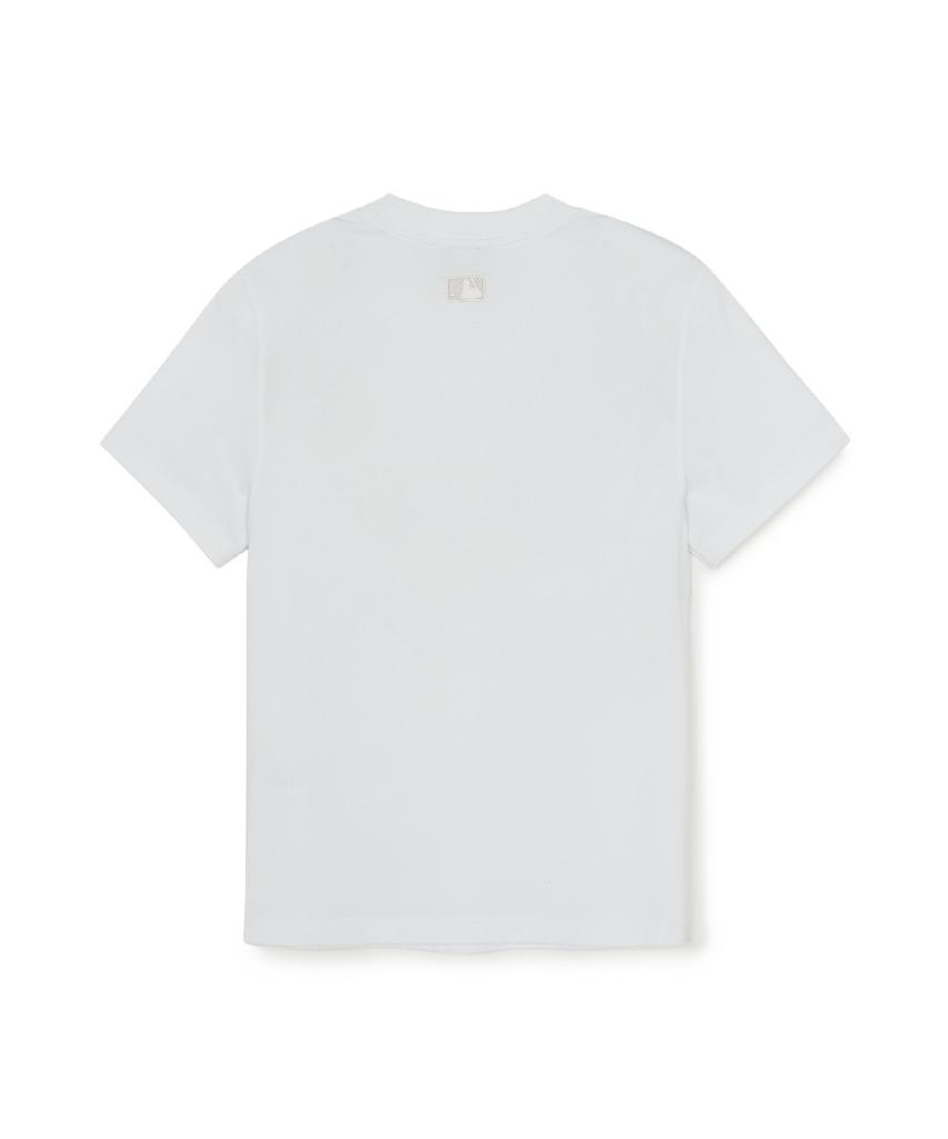 Emelbi Basic Comfortable Fit Short Sleeve T-Shirt Ny (White)