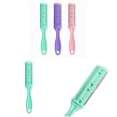 haircut comb with blade