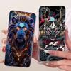 For Realme C17 Case RMX2101 Popular Flower Transparent TPU Silicone Cover For Realme 7i RMX2103 Funda RealmeC17 C 17 Phone Shell