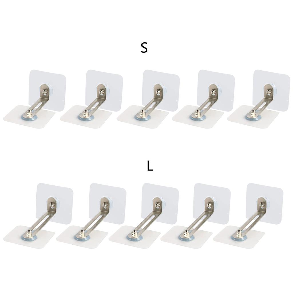 5Pcs Self-Adhesive Furniture Wall Anchors Furniture Straps Earthquake Anti-tip Prevention Device for Protecting Baby Pet