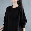 Sweatshirt for Women Oversize Slimming Loose Round Neck Casual Pullover Long Sleeve Spring Sweatshirt Top