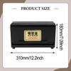 Dispenser Container Portable with Lid Countertop Chopsticks Holder Storage Box for Home Office