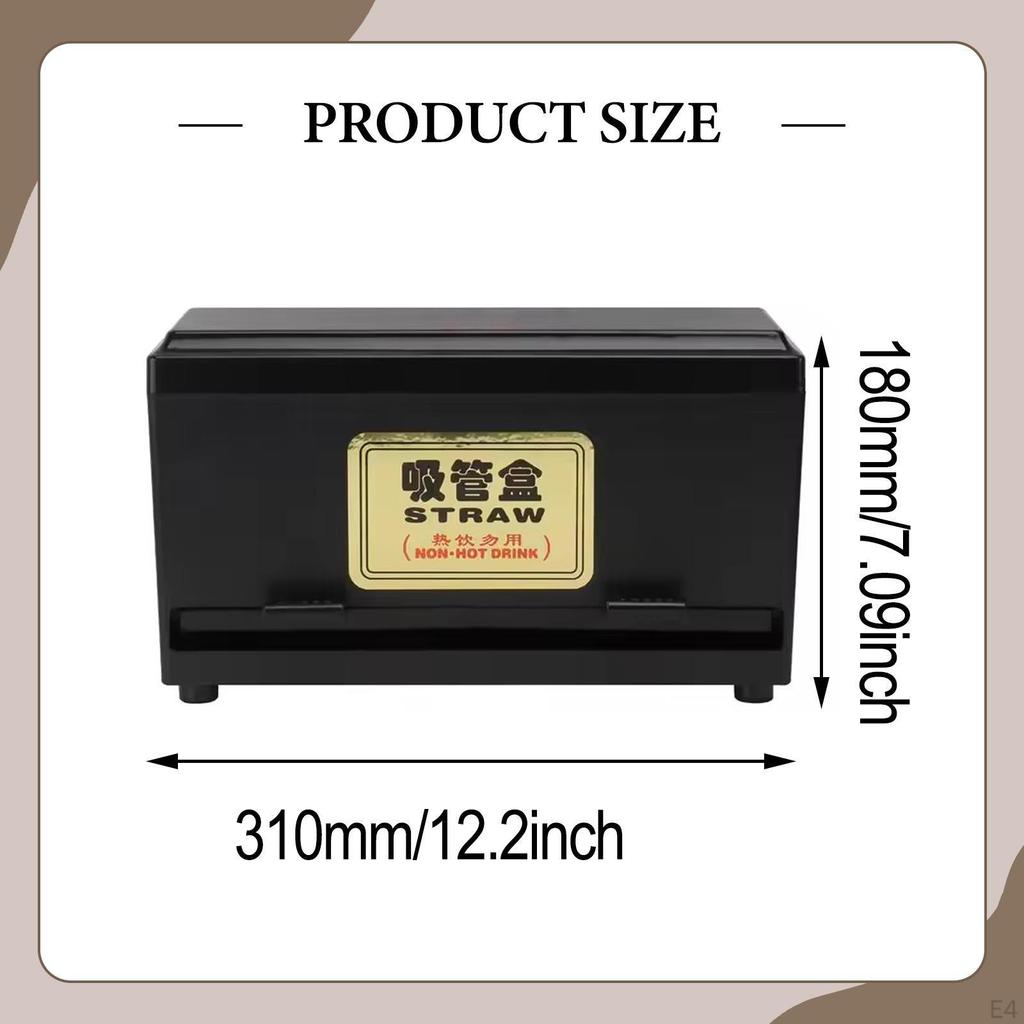 Dispenser Container Portable with Lid Countertop Chopsticks Holder Storage Box for Home Office