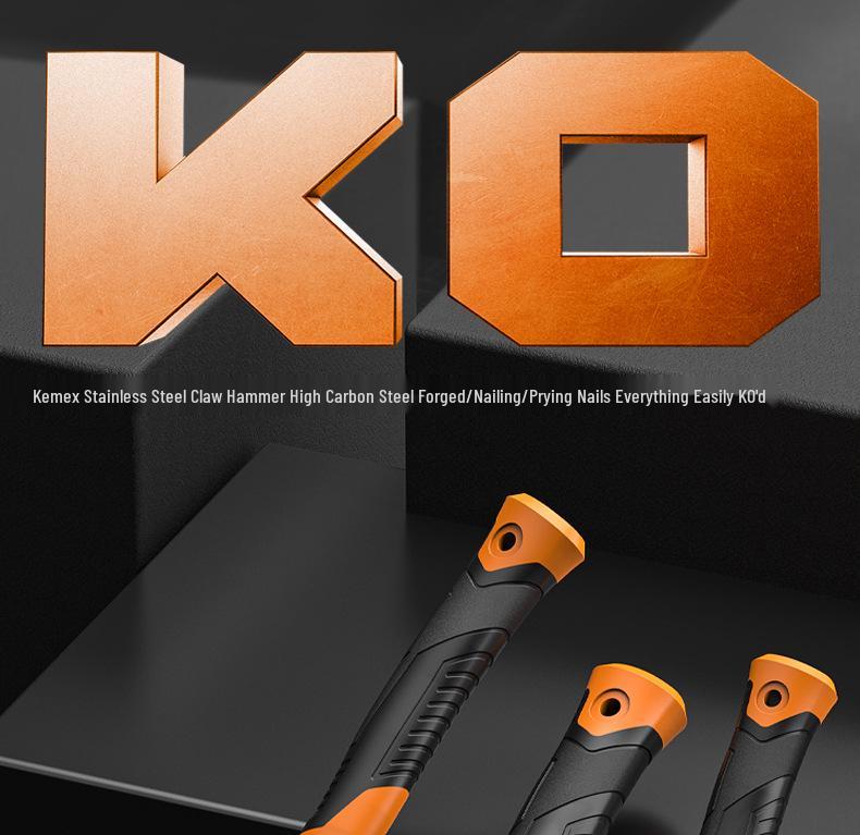 Claw Hammer for Woodworking: One-Piece Iron, Handmade Mini Small Hammer, Special Steel, Perfect for Household Use.