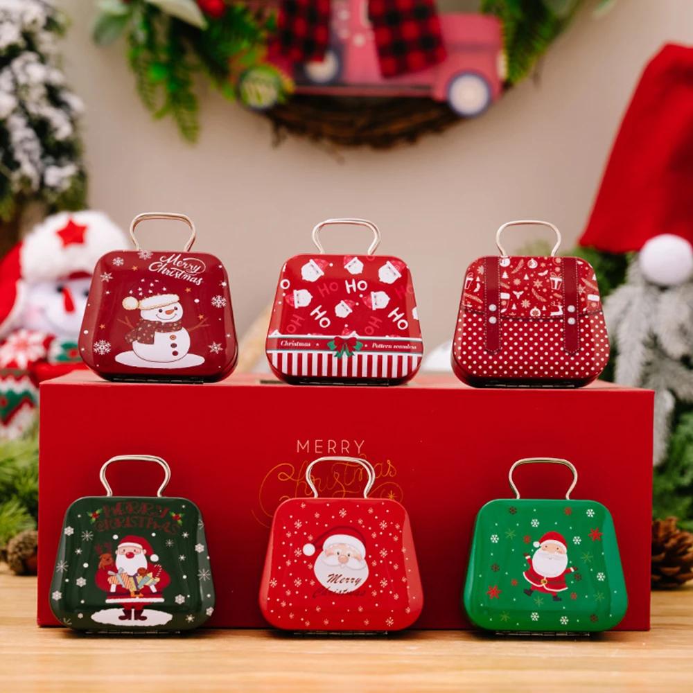 Runtow Christmas Santa Claus Candy Coin Purse Marry Christmas Party Decor For Home 2025 Navidad Natal Noel Happy New Year 2025