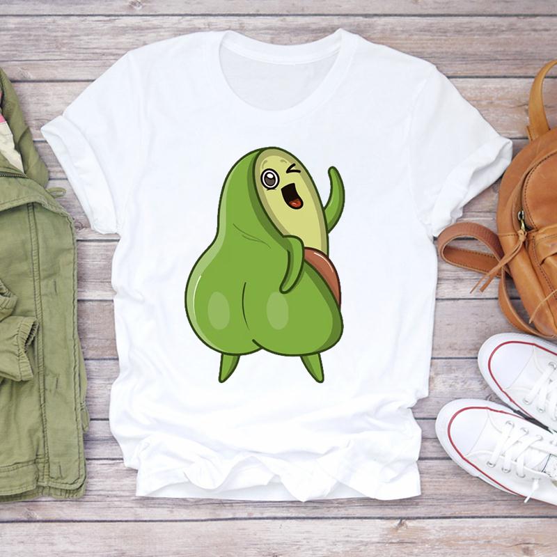 (Asiatische Größe) T-Shirt Top Kleidung Casual Love Heart Valentine Kurzarm Mode T-Shirt 90er Jahre Damen Print Sommer Lady Female Grafik T-Shirt