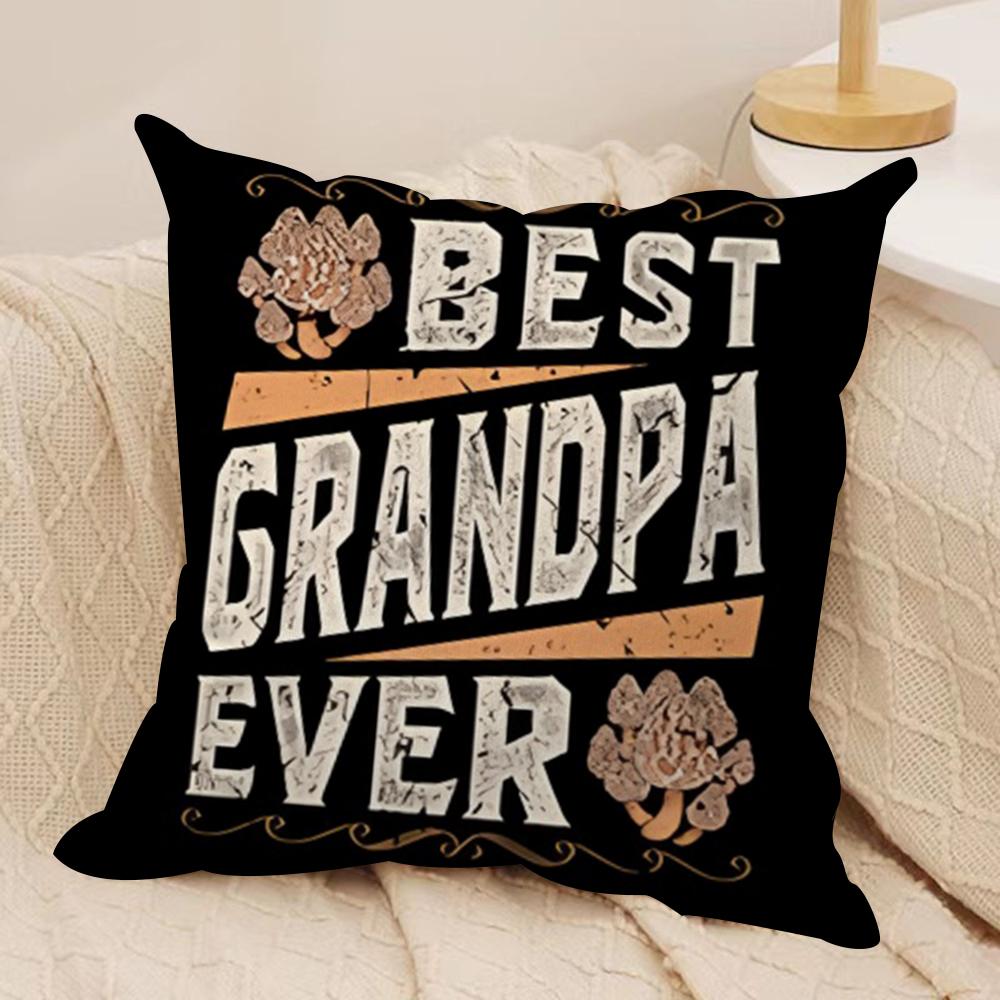 

Best grandparents Ever Cushion Cover Soft Plush Fabric DoubleSided Printed Cushion Covers for All Seasons Modern Home Decor 30x30cm