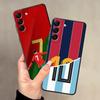 Number 7 10 Football Case for Samsung Galaxy A53 A05 A52 A57 A73 A23 A55 A25 A37 A12 A06 Phone Cover A51 A36 A15 A41 A17 A70 A50