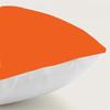 1Pc European Style Orange Stripe Cushion Covers Polyester Pillow Cover For Music Day Sofa Chair Bed Car Party Table Decoration