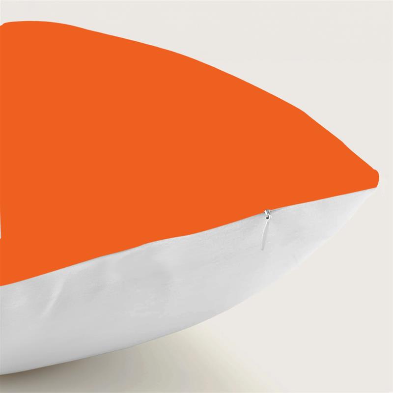 1Pc European Style Orange Stripe Cushion Covers Polyester Pillow Cover For Music Day Sofa Chair Bed Car Party Table Decoration