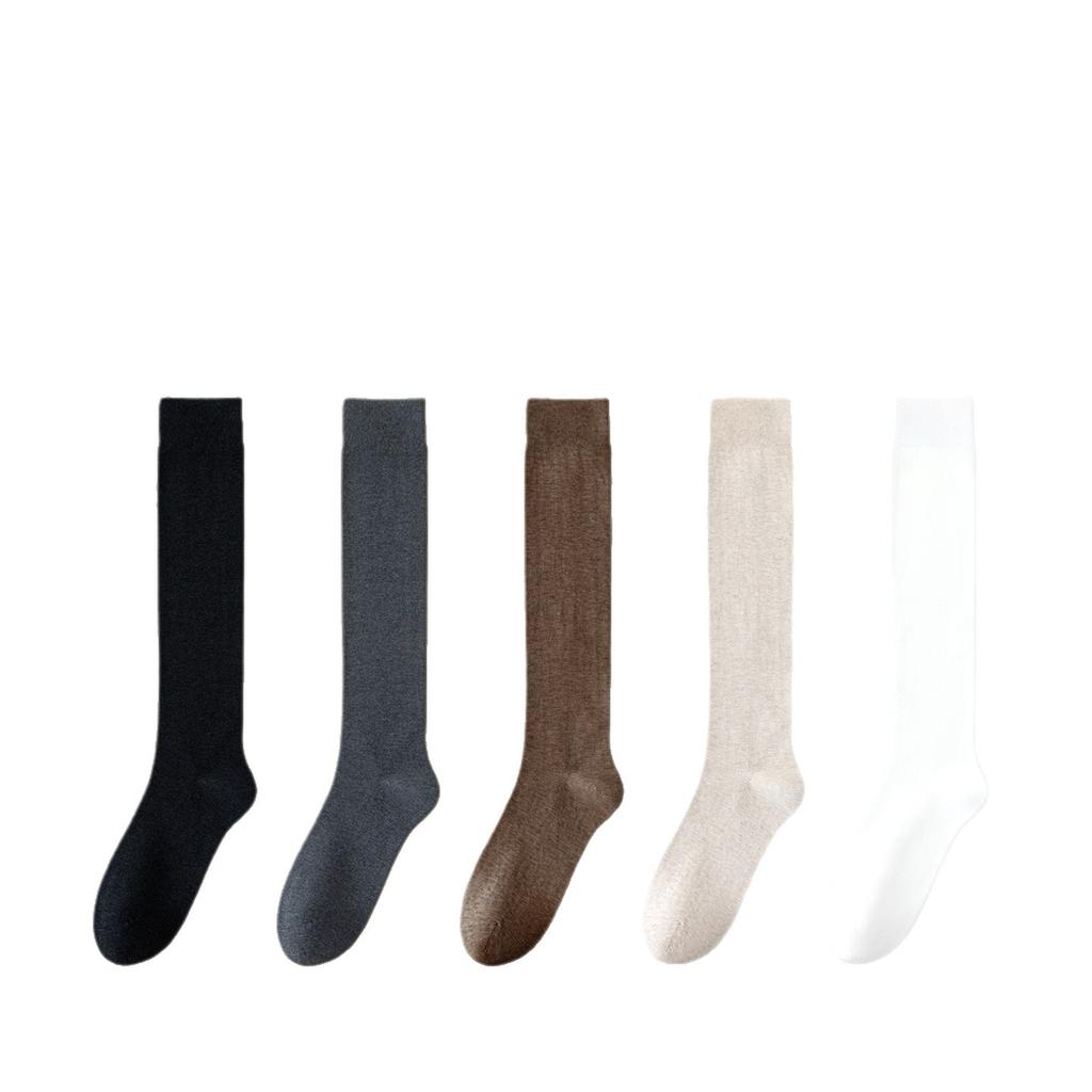 Cotton Short Leg Socks for Men, with Added Insulation and Thickness, Suitable for Sports, Odor-resistant, Long Tube Socks, Cotton Socks