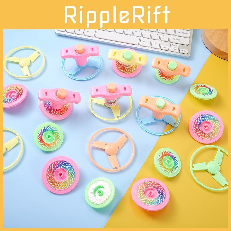 Toy Gyroscope Plastic With Bubble Push And Spin Features For Gift Relaxation