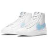 New Nike Blazer Mid 77 White Glacier Blue Women's DD0502-102
