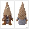 With Knitted Hat Christmas  Faceless Doll Cute Elf Dwarf Plush Figurine  Home Decoration