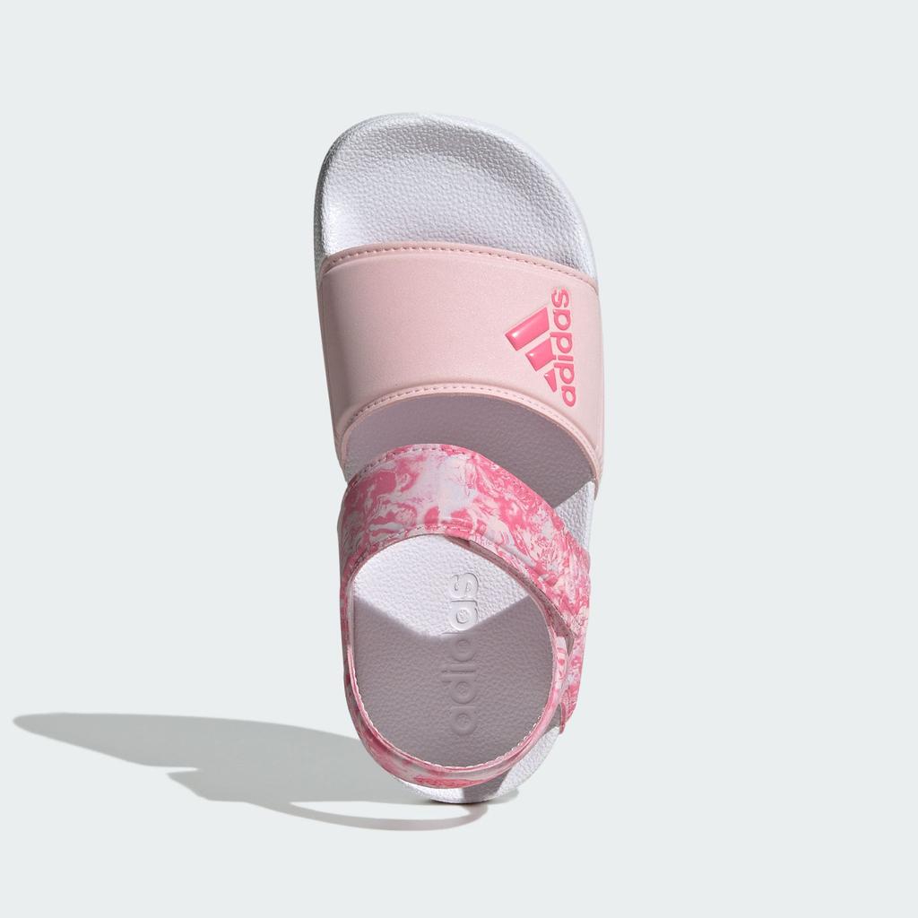 adidas Adilette Sandals Clear Pink Pink Fusion Cloud White (GS) Kids Sneakers ID2624