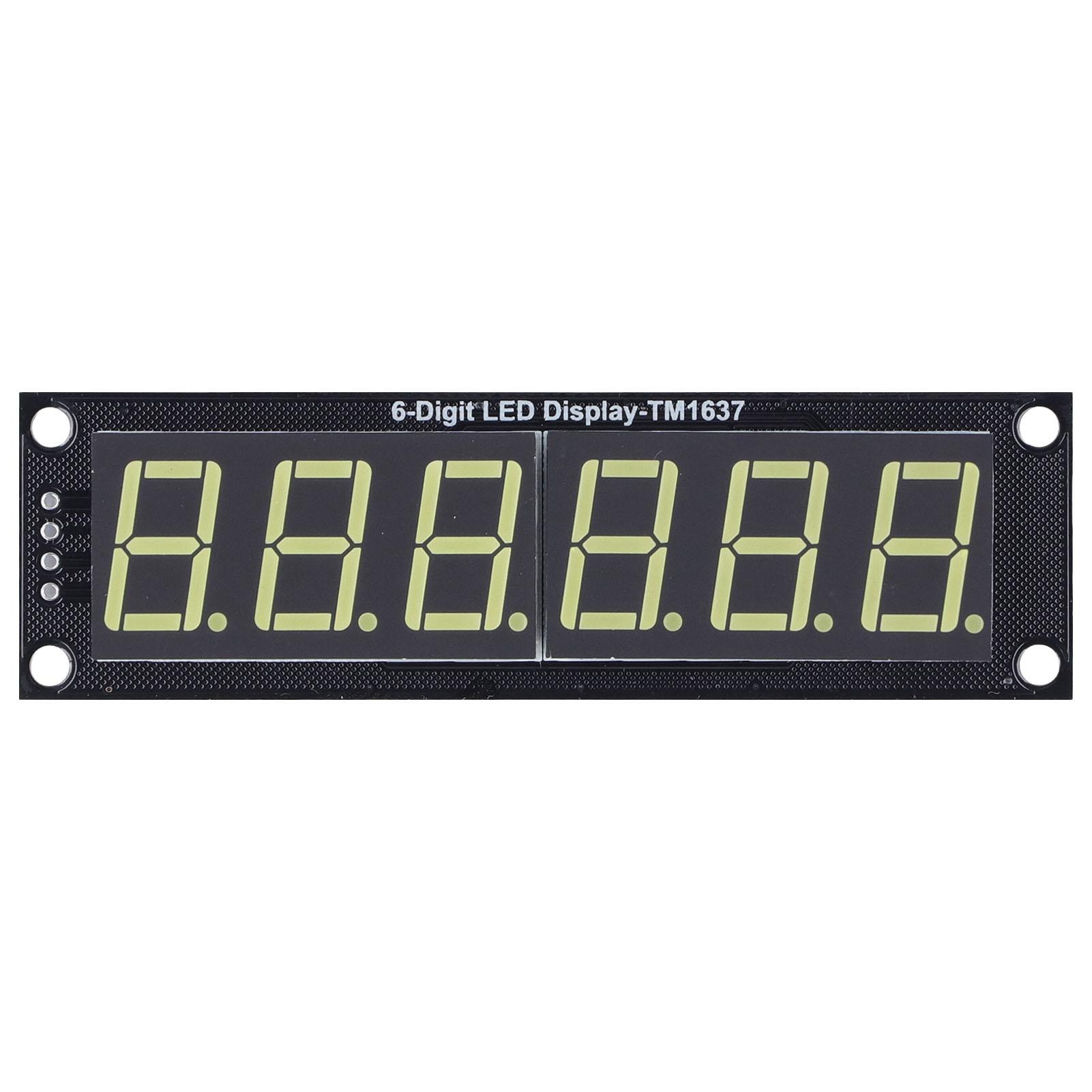 

Світлодіодний дисплей Digital Tube 6 Digit 7 Segment Decimal White Light Digital Display Module