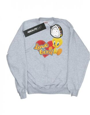 Womens/Ladies Tweety Pie ValentineÂ´s Day Love Bird Sweatshirt