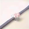 4 Pieces Per Set Mini Cartoon Cat Paw Fixing Clip File Clip Diary Folder Student Stationery and Office Supplies