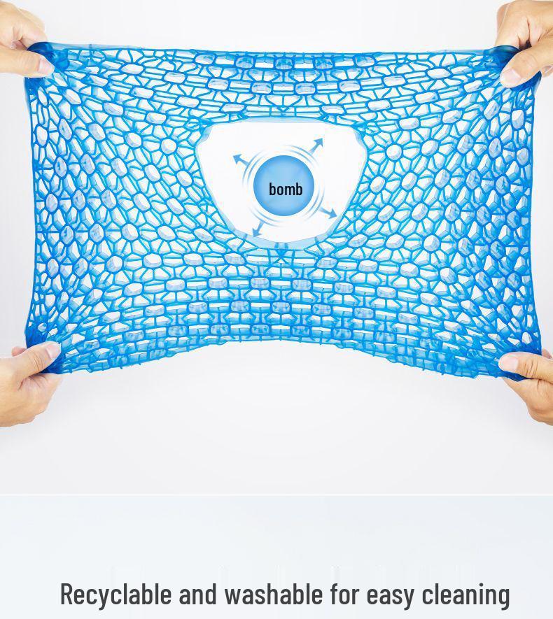 Silicone Honeycomb Gel Seat Cushion – Cool Summer Comfort for Office or Car