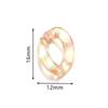 100pcs 16X12mm Acrylic Link Chain Mixed Color Hook Clasp Open Buckle Beads Connector For Jewelry Making DIY Necklace Key Chain