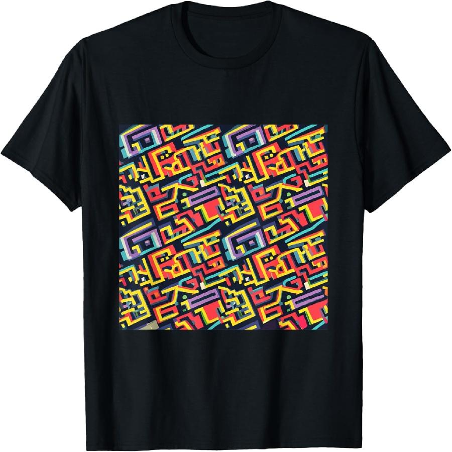 with Pop Art style T-Shirt S