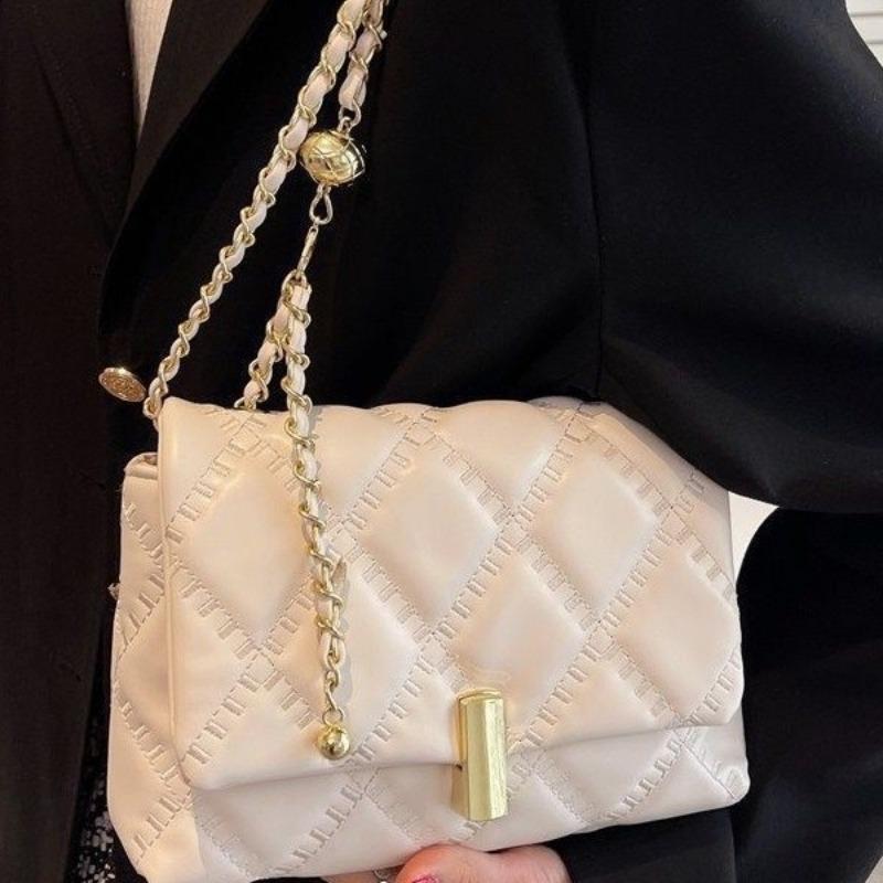 High-quality Single-shoulder Bag, Fashionable and Versatile, Niche Small Square Bag, Commuting Chain Crossbody Bag