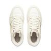 Li Ning Tianji HI Slip Resistant Cushioning Abrasion Resistant Mid Top Skateboard Shoes Women's Mother Of Pearl White AGCV340-5