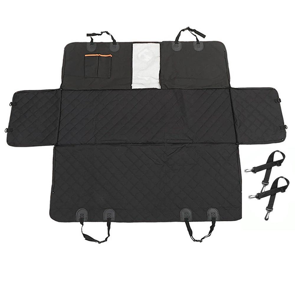 Waterproof Oxford Cloth Car Pet Seat Cover - Thickened, Stain-resistant Rear Seat Mat