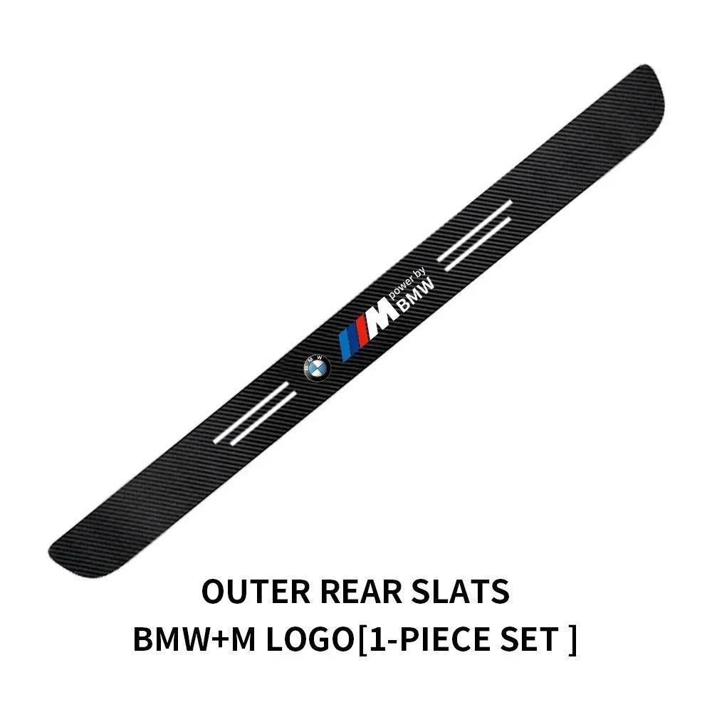 Gorący 2025 Nowy Skórzany Naklejka Ochronna Przeciw zarysowaniom na Progi Samochodowe dla Bmw Performance E46 E90 E60 F10 F30 E39 E36 F20 E87 G30 E9