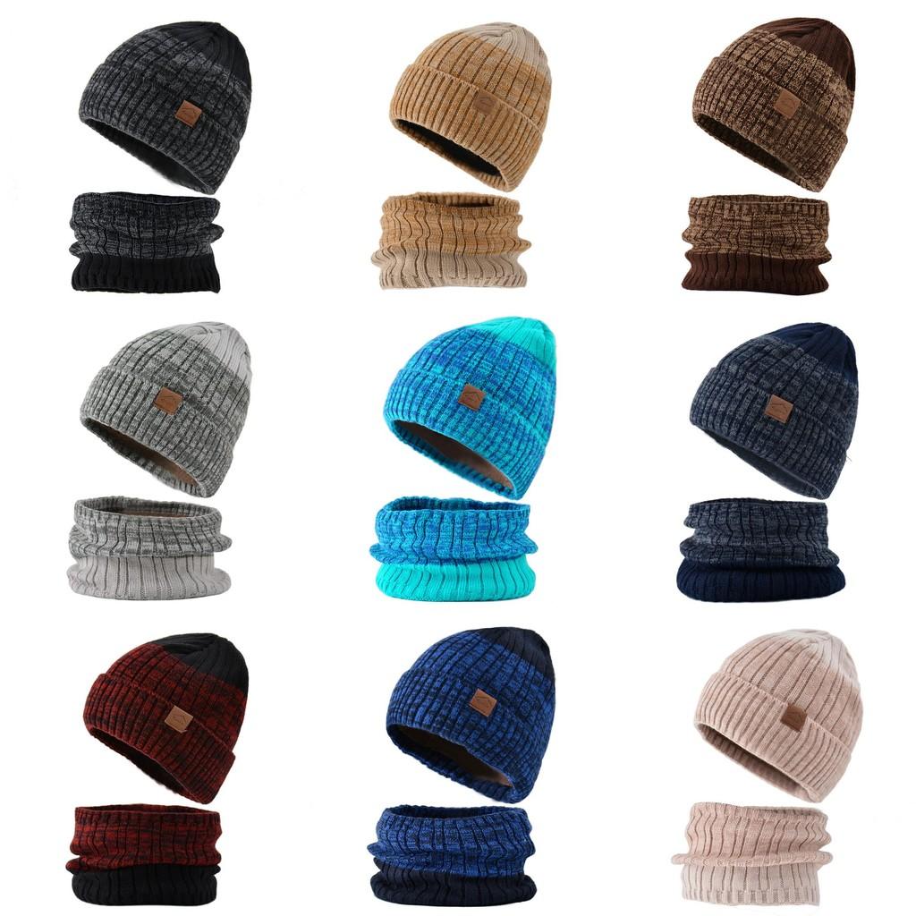 Winter Knitted Hat For Women Men With Lining Warm Thick Beanie For Outdoor Activities