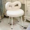 Comfortable Makeup Chairs Living Room Chair Household Dresser Backrest Stools Accessories Bedroom Luxury Relaxing Soft Furniture