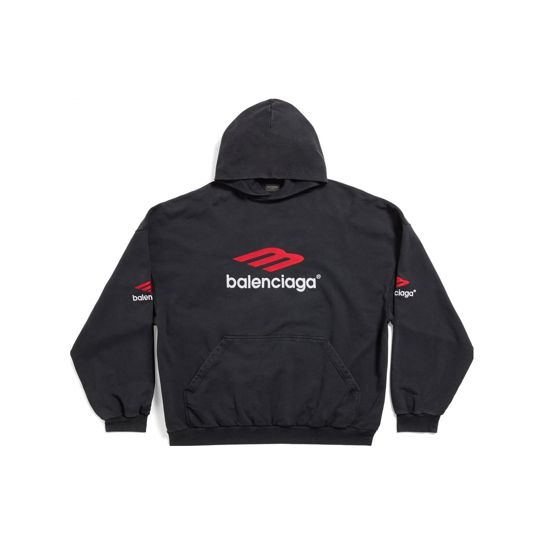 Balenciaga 3B Sports Icon Hoodie Oversized