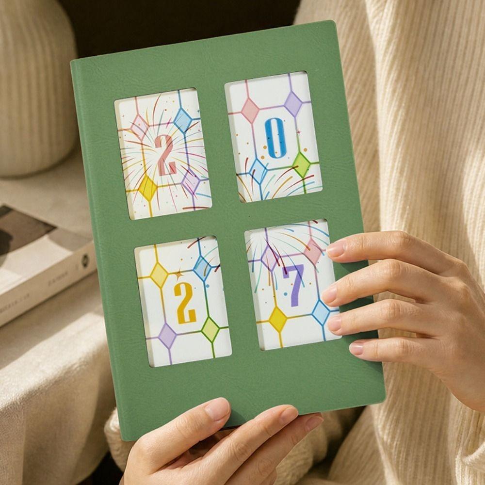 400 Pages 2027 Daily Planner Notebooks Chinese Style Calendar Diary For School Office Work