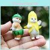 Cute Fruit Cat Toy Pvc Collectible Figurine For Desk Home Decor
