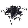 50PCS Universal Cable Tie Buckle Heavy Duty Plastic Multipurpose Automotive Cable Tie Clip Construction Electronics