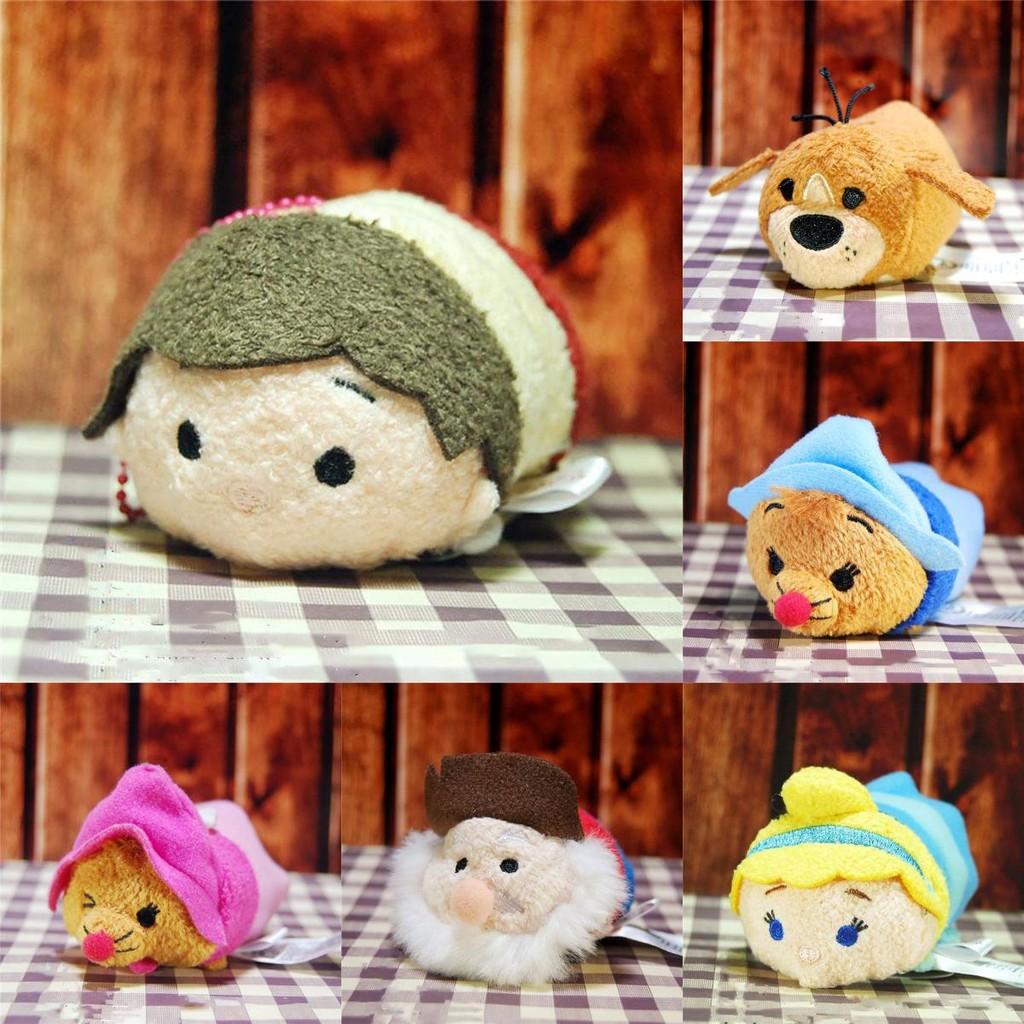 New Plush Doll Mini Toy Tsum Tsum Winnie The Pooh Toy Story Little Mermaid Adorable Design