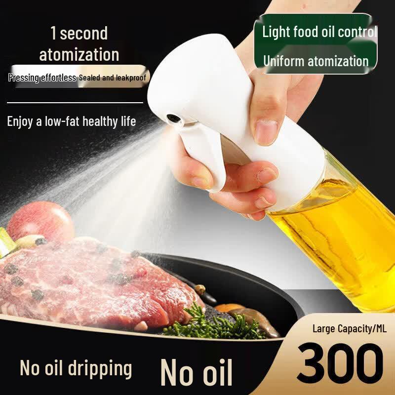 Qiwei Food-Grade Glass Oil Sprayer for Air Fryers and Baking