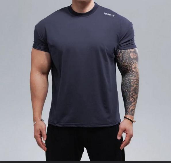 Camiseta Deportiva Transpirable de Secado Rápido para Hombre para Correr y Fitness en Verano